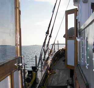 The view from the Laura B