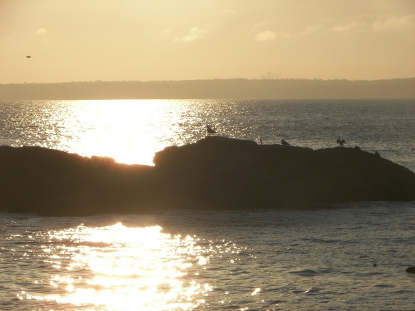 Sun Setting at Eastern Egg Rock